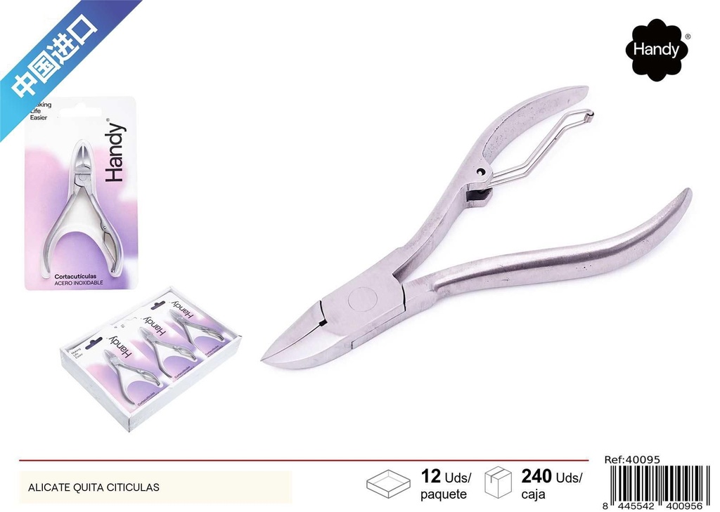 Alicate quita cutículas - Utensilios de belleza