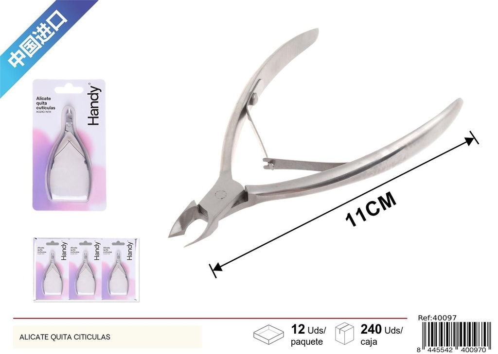 Alicate quita cutículas - Herramientas de belleza