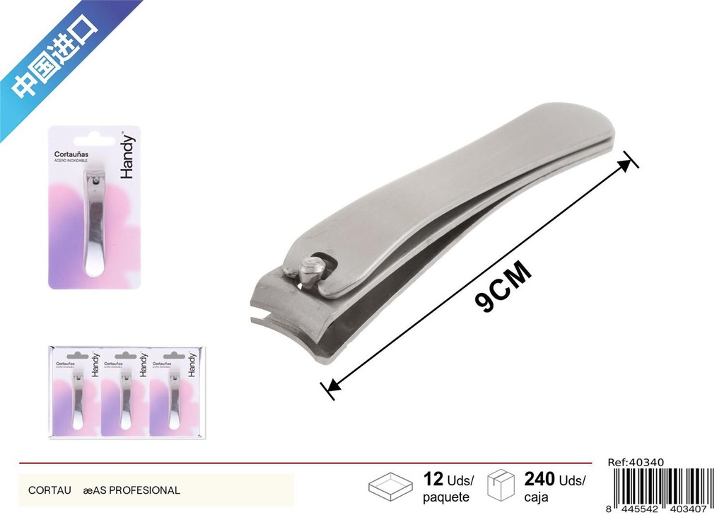 Cortaúñas profesional - Herramientas de belleza