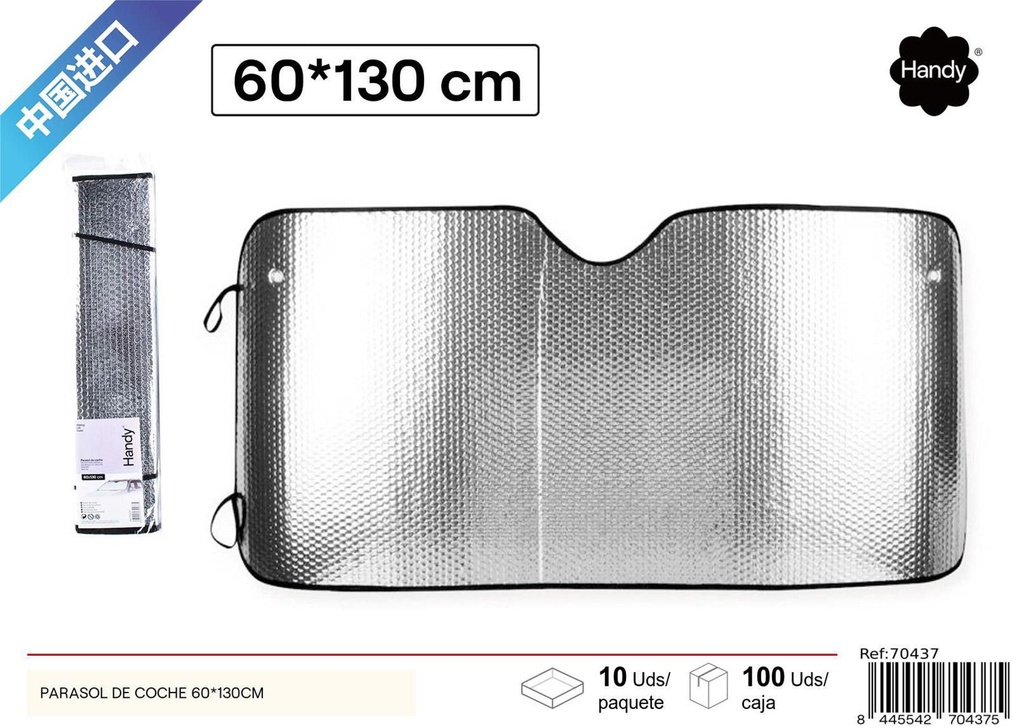 Parasol de coche 60*130 cm - Accesorios para el automóvil
