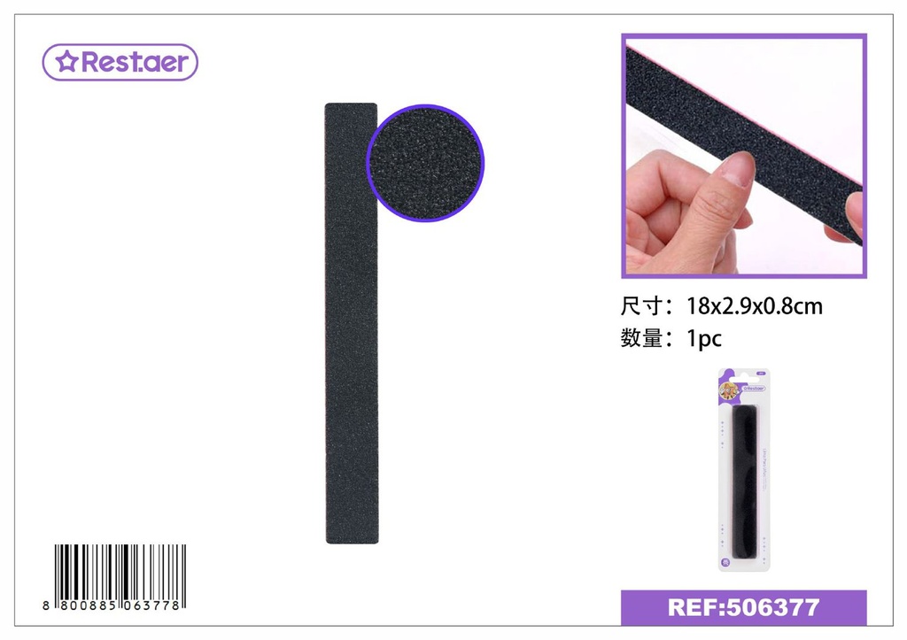 Accesorio de manicura de 18.5 cm - Accesorios de belleza