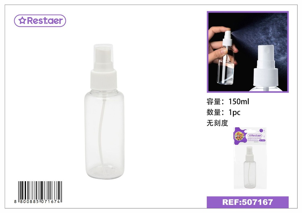 Botella de spray 150ml - Accesorios de belleza