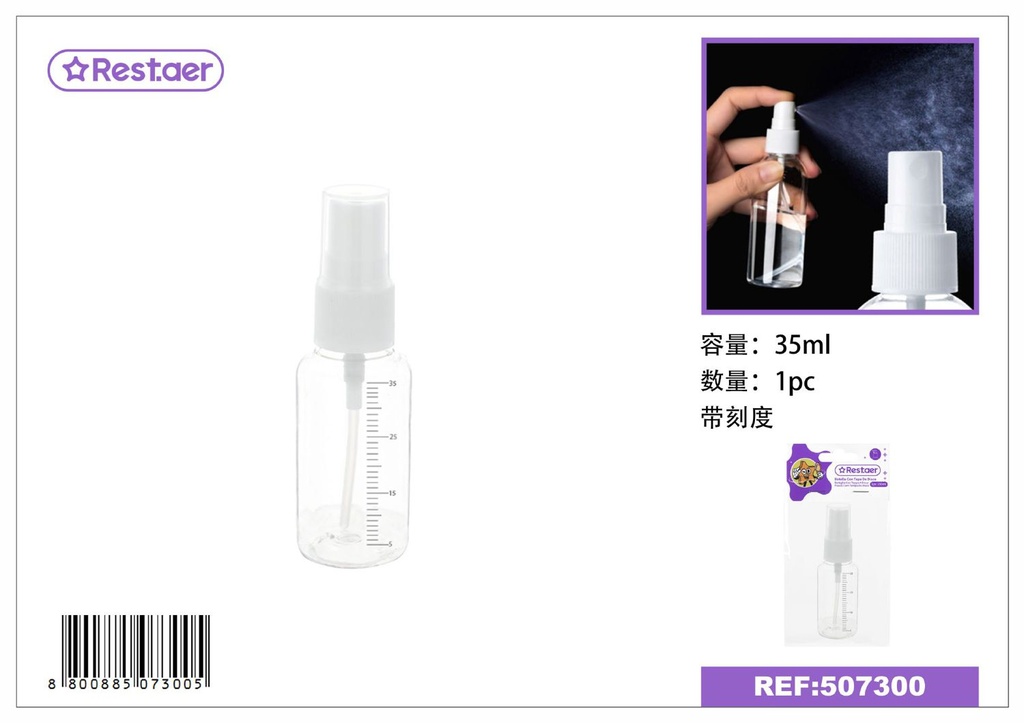 Botella de spray 35ml - Accesorios de belleza