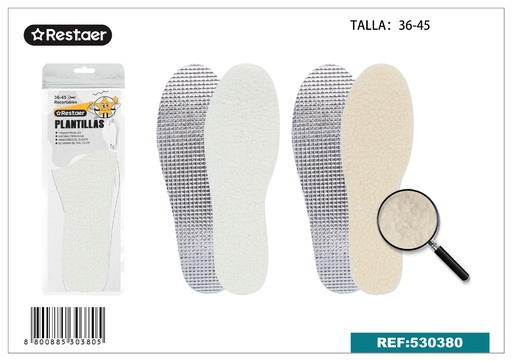 [202330380] Plantillas de 29 cm de lana - Accesorios para calzado