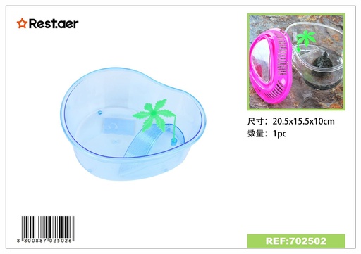 [702502] Recipiente para tortuga 20.5*15.5*10CM - Acuarios modernos
