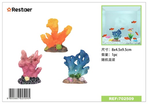 [702509] Adorno de acuario 8*4.5*9.5 cm - Decoración para acuarios 