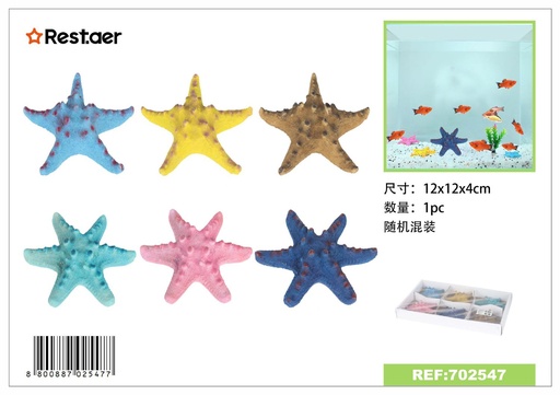 [702547] Decoración de acuario en forma de montaña 12*12*4cm - Accesorios para acuarios