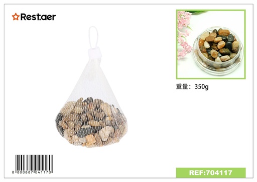 [704117] Piedras decorativas para acuarios 350 g - Decoraciones de acuarios