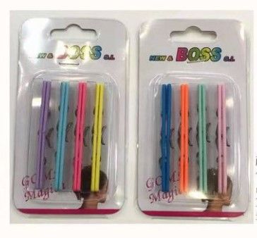 [8875588900170] Goma con cancho negro 24 unidades 0017-3 N.B - Accesorios para el cabello