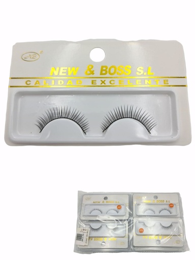 [8875588266122] Pestañas postizas 12/u - Accesorios de belleza