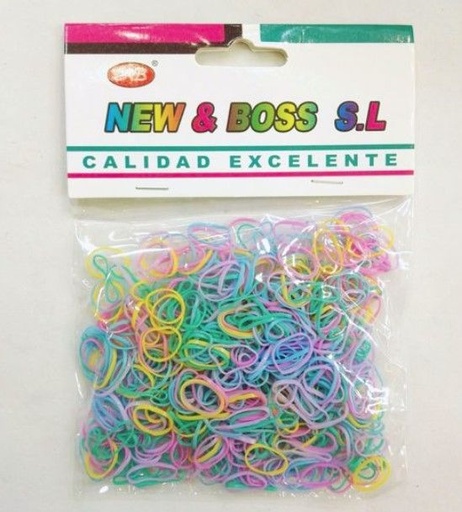 [2932-1] Gomas de pelo de color claro (24/U) 2932-1 NB - Accesorios para el cabello