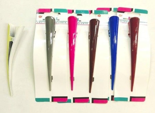 [8875588529203] Pinza pico pato 13 cm 12/u - Accesorios para el cabello