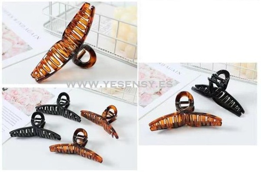 [8875588789409] Pinza de pelo 11cm 12/u - Accesorios para el cabello