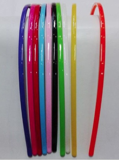 [8875588880281] Diadema de 0.4 cm de colores 24/caja - Accesorios para el cabello