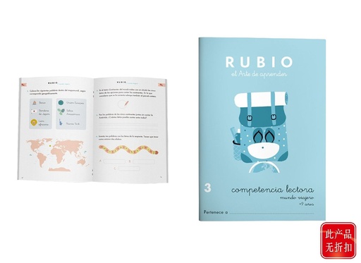 [A002899] Cuaderno de ejercicios de competencia lectora 3 A5 para estudiantes