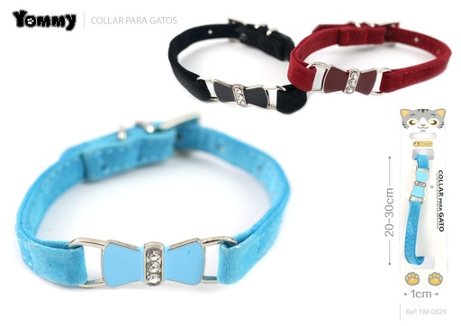 [YM0829] Collar para gato 1x30cm - Accesorios para mascotas