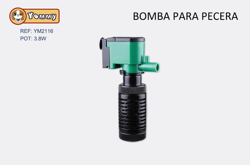 [YM2116] Filtro 3.8W 500L/H - Suministros para acuarios