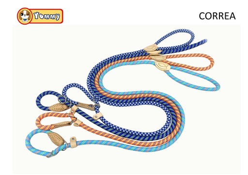 [YM2658] Corrrea de perro trenzada 0.8x145cm - Accesorios para mascotas