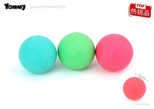 [YM7690] Juguete de caucho macizo TPR 5 cm - Accesorios para mascotas