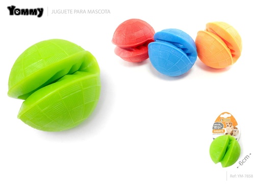 [YM7858] Juguete de Goma para Mascotas 6 cm - Juguetes para mascotas