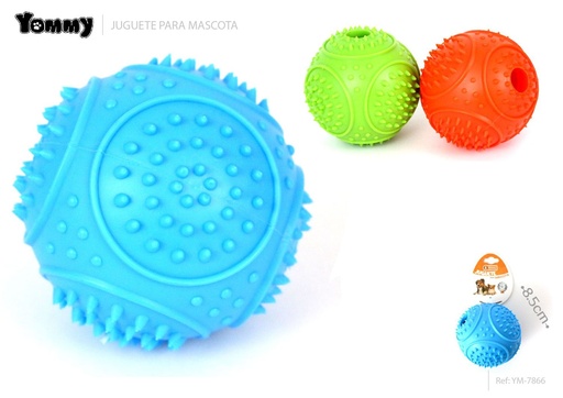 [YM7866] Juguete de goma para mascotas 8.5 cm - Juguetes de goma