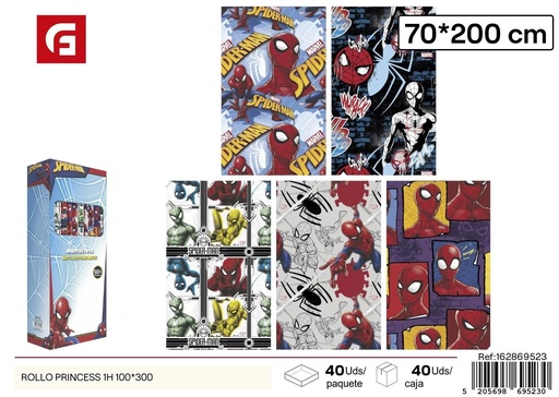 [162869524] Papel regalo Spiderman 70*200 - Envoltura de regalos