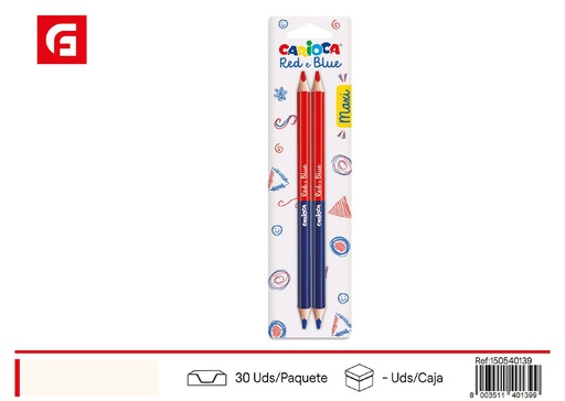 [150540139] Lápices Bicolor Maxi Carioca - Papelería