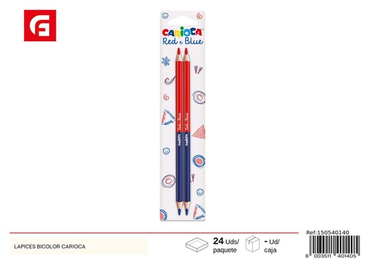 [150540140] Lápices bicolor carioca - Material escolar