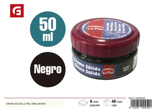 [113600959] Cremas para calzado 50ML (negro, blanco, incoloro, marrón) - Cuidado del calzado
