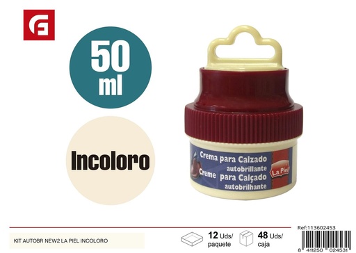 [113602453] Cuidado de calzado Kit de belleza automotriz La Piel incoloro - Limpieza y cuidado para vehículos