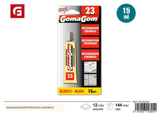 [155222801] Gomagom blister restaurador cerámico - Manualidades