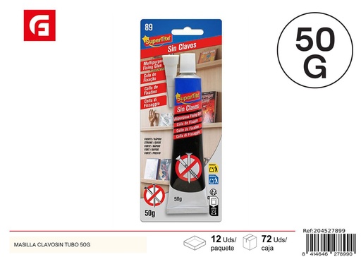 [204527899] Masilla de clavo en tubo 50 g - Materiales de manualidades
