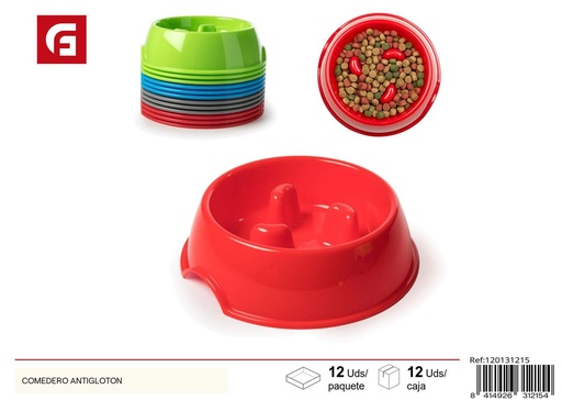 [120131215] Comedero antiglotón para perros - Accesorios para mascotas