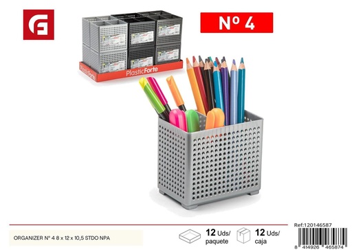 [120146587] Organizador de escritorio nº 4 8 x 12 x 10,5 cm