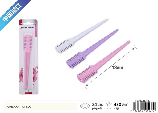 [6300133] Peine corta pelo - Accesorios para el cuidado personal