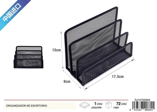 [6700889] Organizador de escritorio - Material de oficina