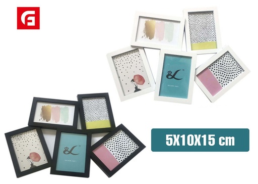 [190166860] Portafoto plástico 5x10x15 cm - Decoración para fotos