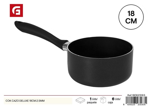 [180623163] Cazo deluxe COK de 18 cm 2.5 mm - Utensilios de cocina y cazos