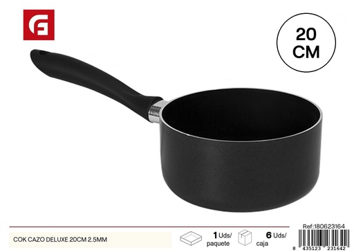 [180623164] Cazo Deluxe de 20 cm 2.5 mm de grosor - Utensilios de cocina y cazos