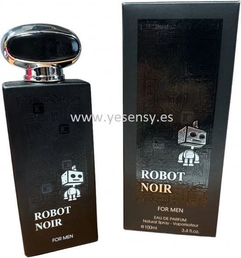 [8439627625617] Perfume Robot Noir Men 100ml F.C para hombres