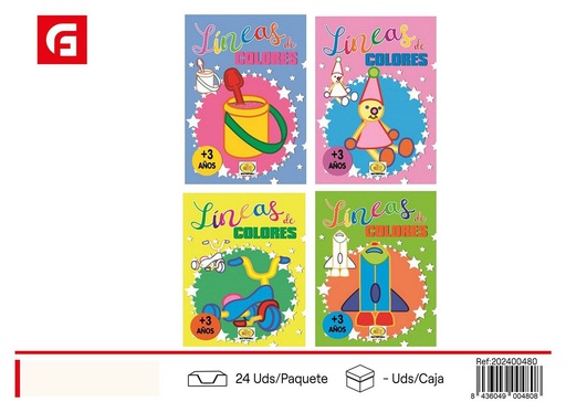 [202400480] Libro de colores - Material escolar