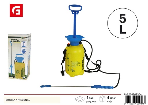 [200902984] Botella a presión de 5L - Accesorios de jardín