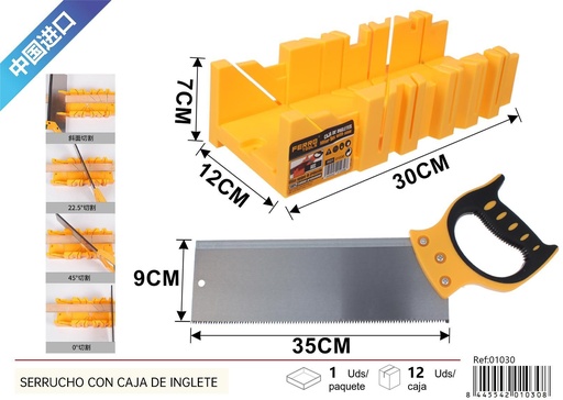 [01030] Serrucho con caja de inglete - Herramientas y sierras