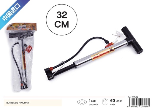 [01564] Bomba de hinchar - Accesorios de bicicleta