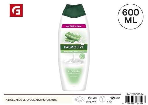 [111660354] Gel de ducha N.B de aloe vera (600 ml) hidratante - Productos de cuidado personal