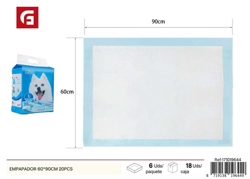 [171019644] Empapador 30 piezas 60x90 cm - Empapadores para mascotas