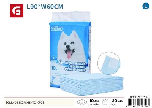 [187919756] Empapador para mascotas 10 piezas 60x90 cm - Empapadores para mascotas