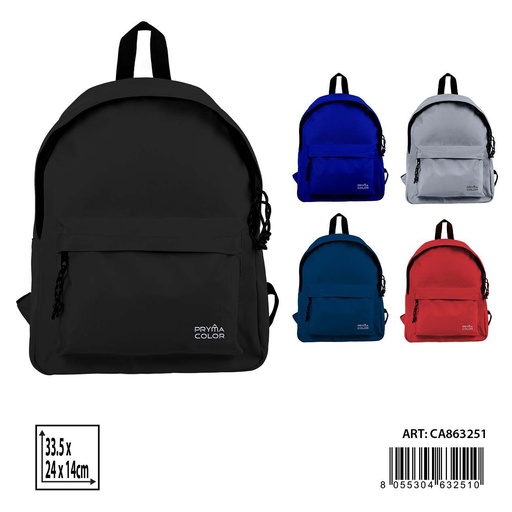 [0234940] Mochila clásica 33.5x24x15 cm - Accesorios escolares