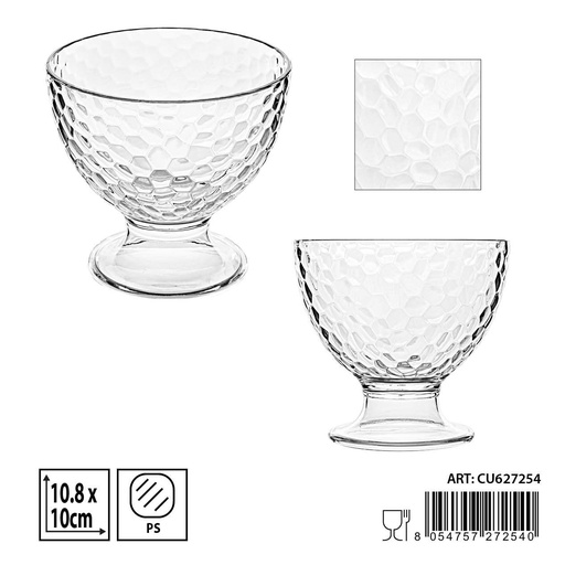 [0235205] Copa de plástico 10.8x10 cm - Recipientes de plástico para cocina
