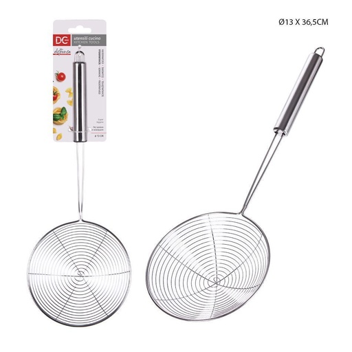 [0201904] Espumadera acero D13X36.5CM - Accesorios de cocina